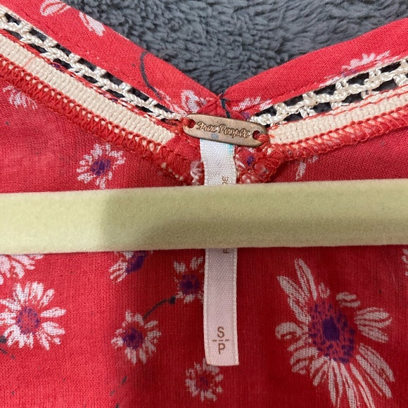 Free People Floral Blouse - Picture 3 of 3